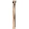 Ekena Millwork Funston Block Smooth Bracket w/ Offset Brace, Douglas Fir, 3 1/2"W x 18"D x 30"H BKT0402X18X30FST05SDF - alternate 4